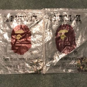 A Bathing Ape bags